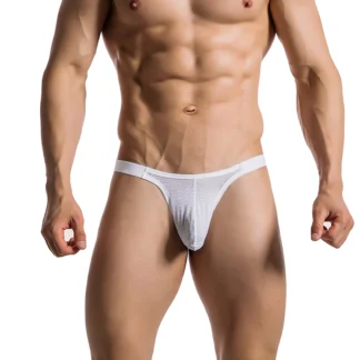 Klassieke Heren String "Free Pouch" - Wit, L