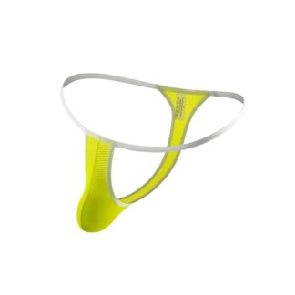Heren tanga string - Geel, L